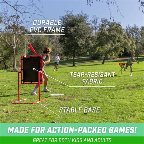GoSports Baseball Strike Zone Target for Plastic Balls - Compatible ...