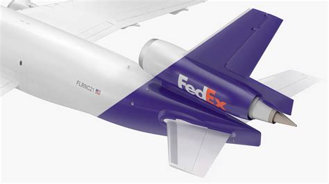 McDonnell Douglas MD11 FedEx Flight 3D Model $129 - .3ds .blend .c4d ...