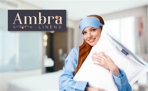 Buy Ambra Linen 200TC Premium Luxury Pillow Cover Set, Solid Design ...