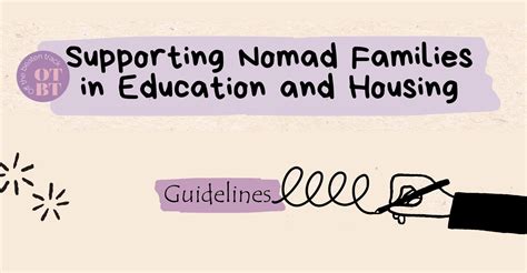 Supporting Nomad Families in Education and Housing - Off The Beaten Track