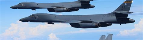 Download wallpaper the sky, flight, F-15s, Rockwell B-1B Lancers ...