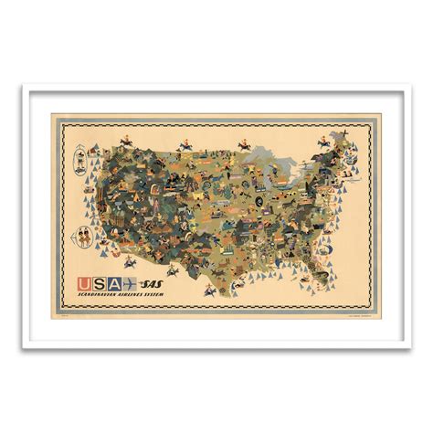 Scandinavian Airlines Map – Calcuttan