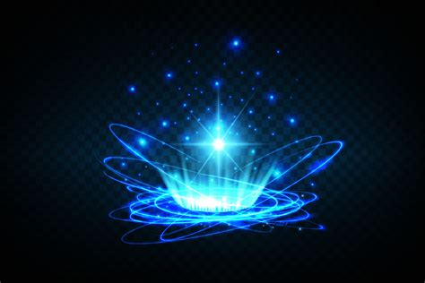 Magical Blue Background