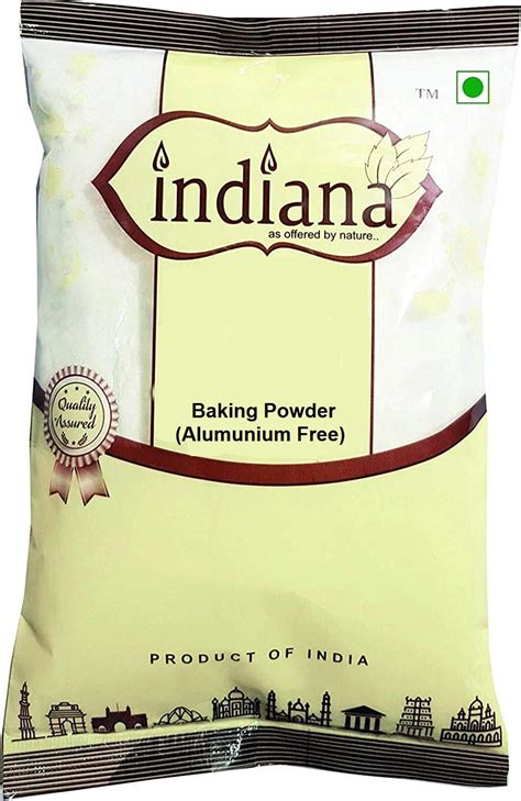 Indiana Baking Powder Pure Alumunium-Free, 400g : Amazon.in: Grocery ...