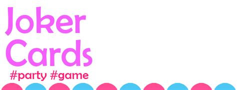 Joker Cards Game - General - Adult Party