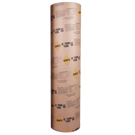 Sakrete 12.0-in x 48.0-in Concrete Form Tube in the Concrete Forms ...