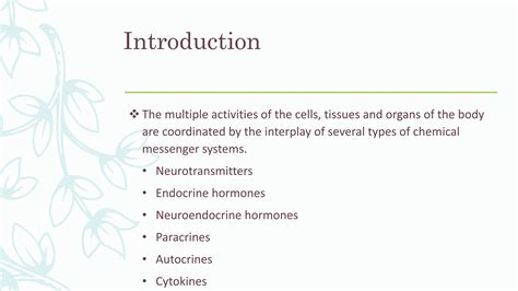 Basic concepts of endocrine system explained | PPT