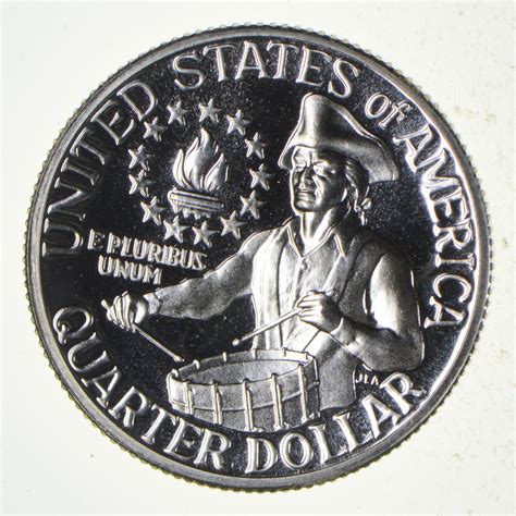 1776-1976 Washington Silver Bicentennial Quarter - 40% Silver - San ...