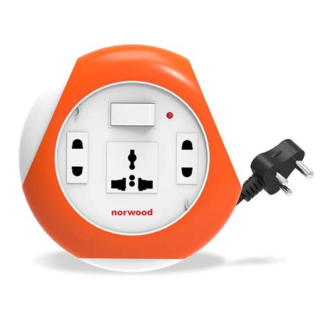 Norwood Trion 3 Pin Flex Box 5m With Indicator & International Socket ...