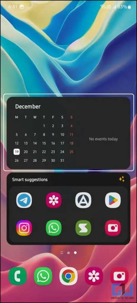 Add a Widget Android 的图像结果