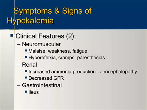 A new perspective on hypokalemia | PPT