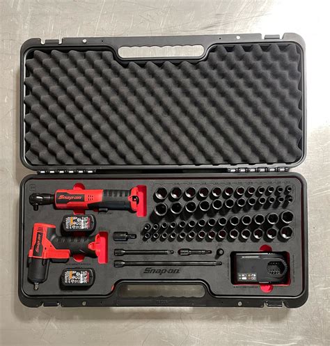 NEW Snap On 62pc Cordless Impact To Go Kit, 262CTSS01FR - Shop - Tool ...