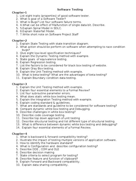 Important Questions in Software Testing 的图像结果