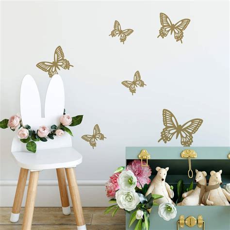 Butterflies Set Wall stickers | wall-art.com