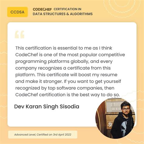 Image result for CodeChef Certification