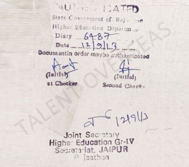 Rajasthan HRD Attestation |Rajasthan Home Department Attestation ...