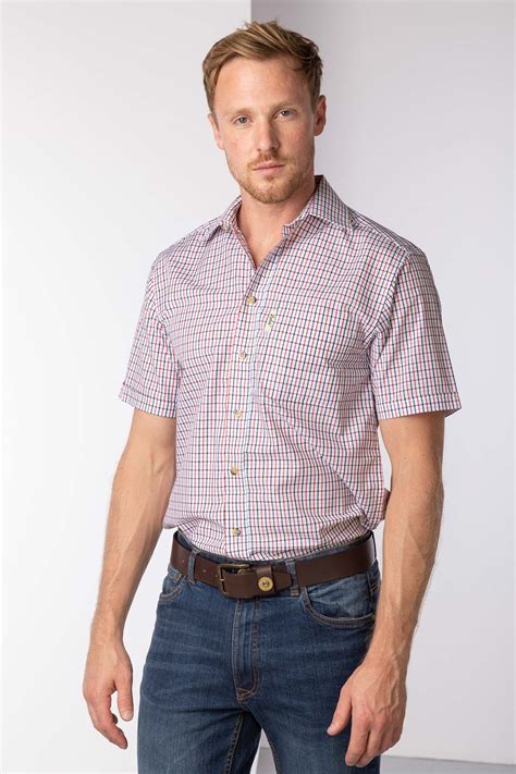 Mens Short Sleeved Shirts UK | Short Sleeved Shirts for Men | Rydale