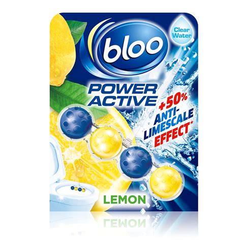 Bloo Solid Toilet Rim Block Power Active Lemon 50g : Amazon.in: Health ...