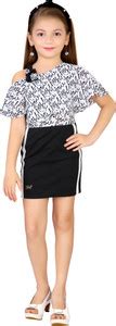 HUNNY BUNNY Girls Short/Mid Thigh Casual Dress Price in India - Buy ...