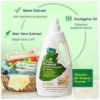 Mother Sparsh Plant Powered Laundry Detergent Refill 500ml Pack Of 2 ...