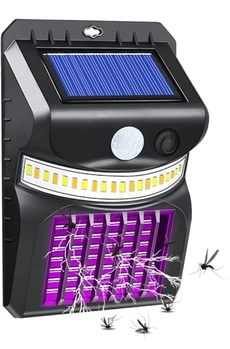 NAXT CART Solar Mosquito Zapper | 2-in-1 Outdoor Bug Zapper & Motion ...