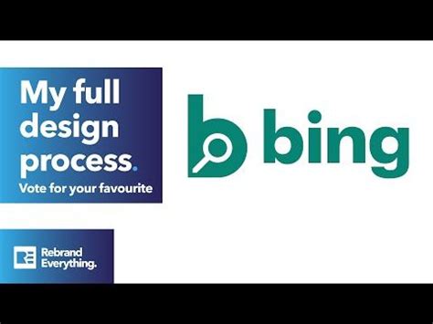 Bing Logo redesign • Logo Design Process From Start to Finish - YouTube ...