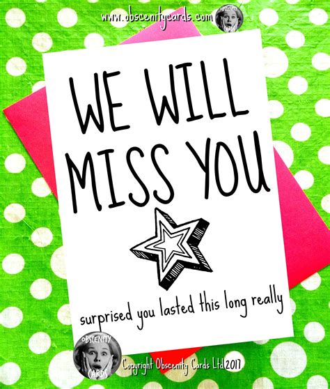 We will miss you - Miss You Card | Greetings Island