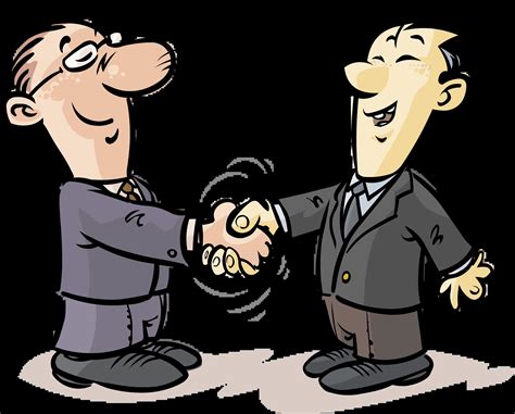 Professional Business Partnership and Collaboration Clipart ...