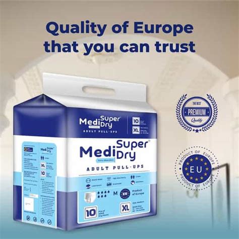Buy MEDI SUPER DRY ADULT PULL-UP DIAPER PANTS XL - HIGH ABSORBENCY ...