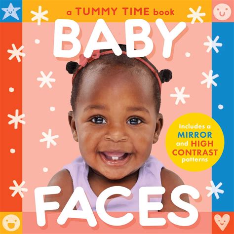 Baby Faces (A Tummy Time, High Contrast, Accordian Board Book with ...