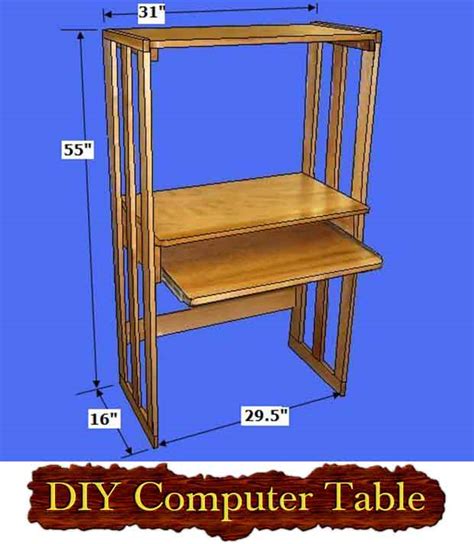 Image result for How to Build Computer Table