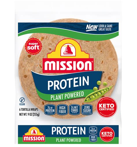 Mission Tortilla Wraps Protein Plant Powered Super Soft | Fig App