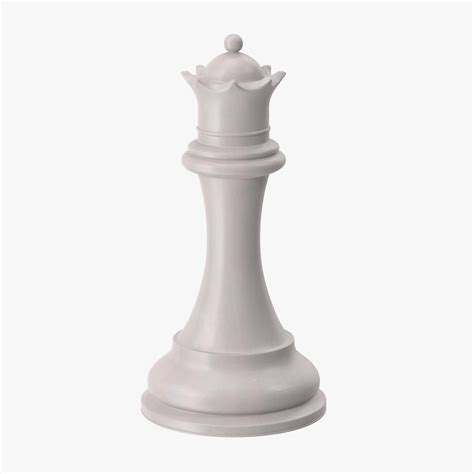 3D Model: Chess Pieces - Queen White #90923969