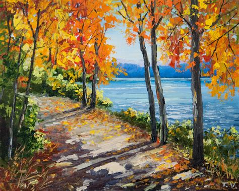 Fall Landscape Painting