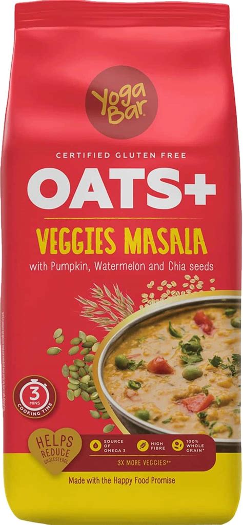 Buy YOGABAR SUPER OATMEAL - DARK CHOCOLATE OATS 400 GM Online & Get ...