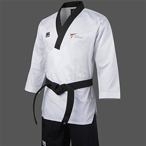 MOOTO Korea Taekwondo Poomsae Uniform WT Logo Taebek India | Ubuy