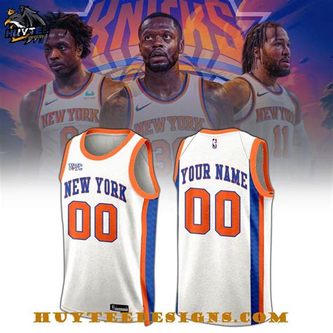 New York Knicks City Edition 2025-2026 Basketball Jersey - Huyteedesigns