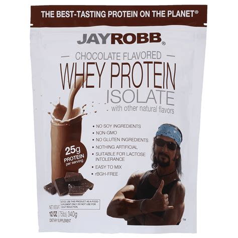 Jay Robb Whey Protein Isolate Powder (12 oz) Delivery or Pickup Near Me ...