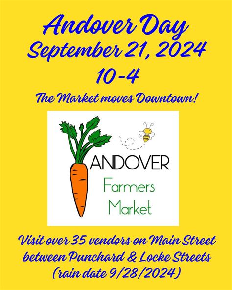Andover Farmers Market [09/21/24]