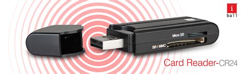 iBall CR CR24 Card Reader I 2 Slot I Transfer 480 mbps I Plug & Play I ...