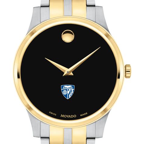 Johns Hopkins Men's Movado Collection Two-Tone Watch with Black Dial ...