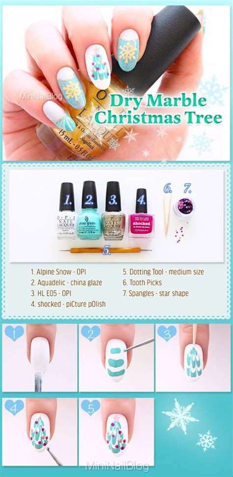 Image result for Holiday Nail Tutorial