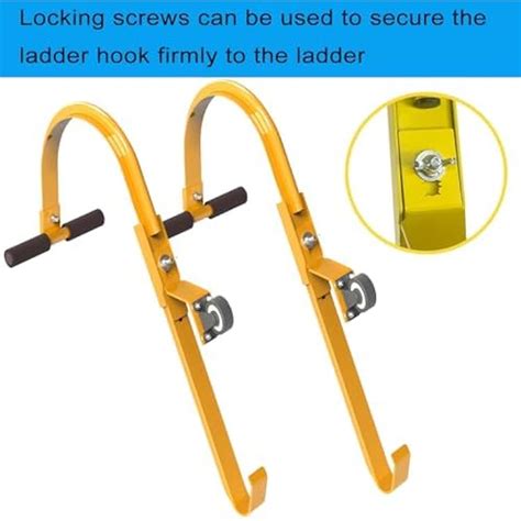 Youroyer Roof Ladder Hooks With Wheel - Heavy Duty Extension India | Ubuy