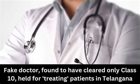 Telangana: 10th pass compounder, caught running clinic for piles, fistula
