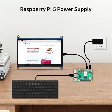 CUQI Power Supply for Raspberry Pi 5, 5.1V 5A 27W USB-C India | Ubuy
