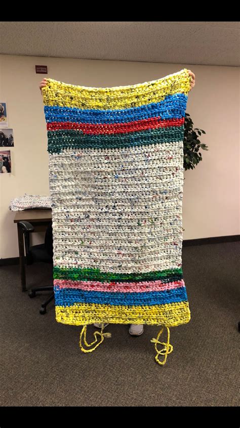 Image result for Plastic Bag Mats for Homeless Tutorial