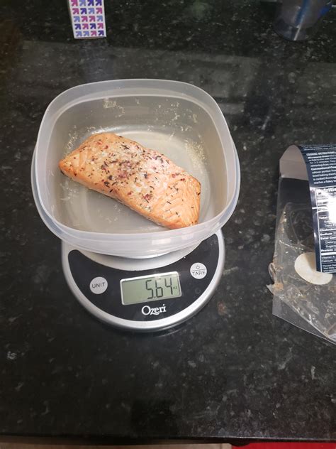 This is a single piece of seasoned salmon i purchased. Package says a ...
