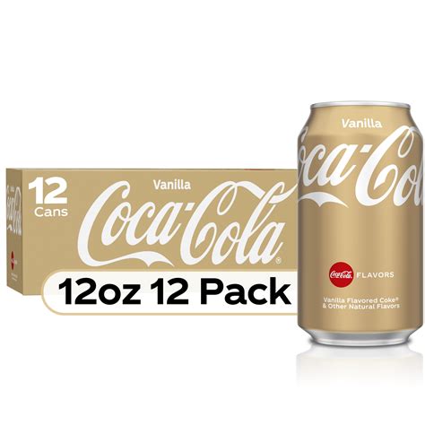 Buy Coca-Cola Vanilla Soda Soft Drink, 12 fl oz, 12 Pack Online at ...