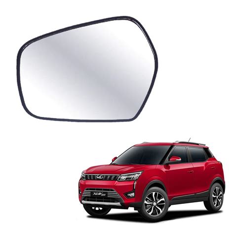 MACZO - Left Side Mirror Glass/Tukdi/Sub Mirror Plate/orvm Mahendra XUV ...