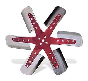 Flex-a-lite 1309 Red Star Stainless Steel Blade 19-3/8" Flex Fan ...